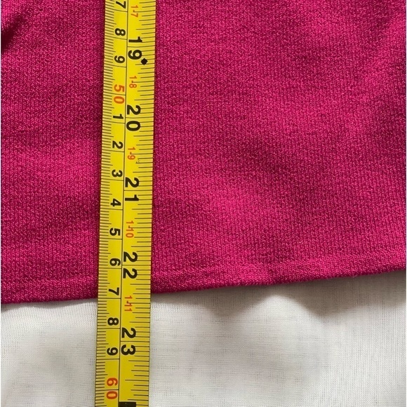 CABLE and Gauge fuchsia pink top size small - Picture 6 of 8